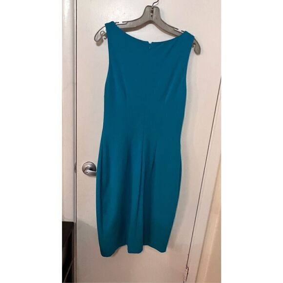 CACHE CONTOUR BLUE DRESS WOMENS SIZE 6 - Picture 6 of 8